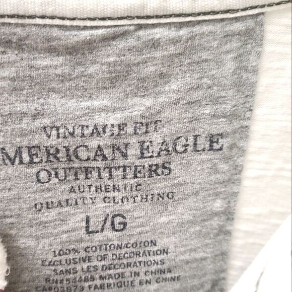 American Eagle Men's Long Sleeved top size Large - Picture 4 of 4
